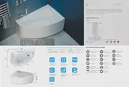 Ванна акриловая Marka One LIL 140x90 L 01лил1490л