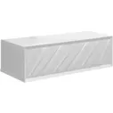 Marka One У73576 Тумба Glace 100П 1 в.я. White (низ)