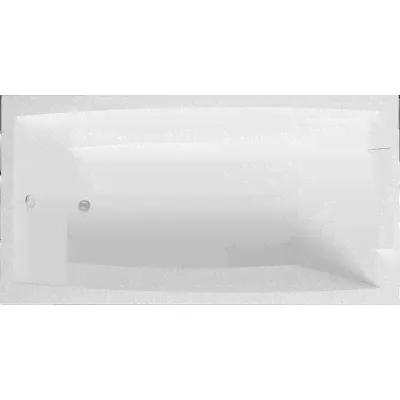 Акриловая ванна Marka One Aelita 170x90 см, с каркасом
