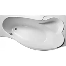 Акриловая ванна Marka One Gracia R 150x95 см, угловая, с каркасом, асимметричная