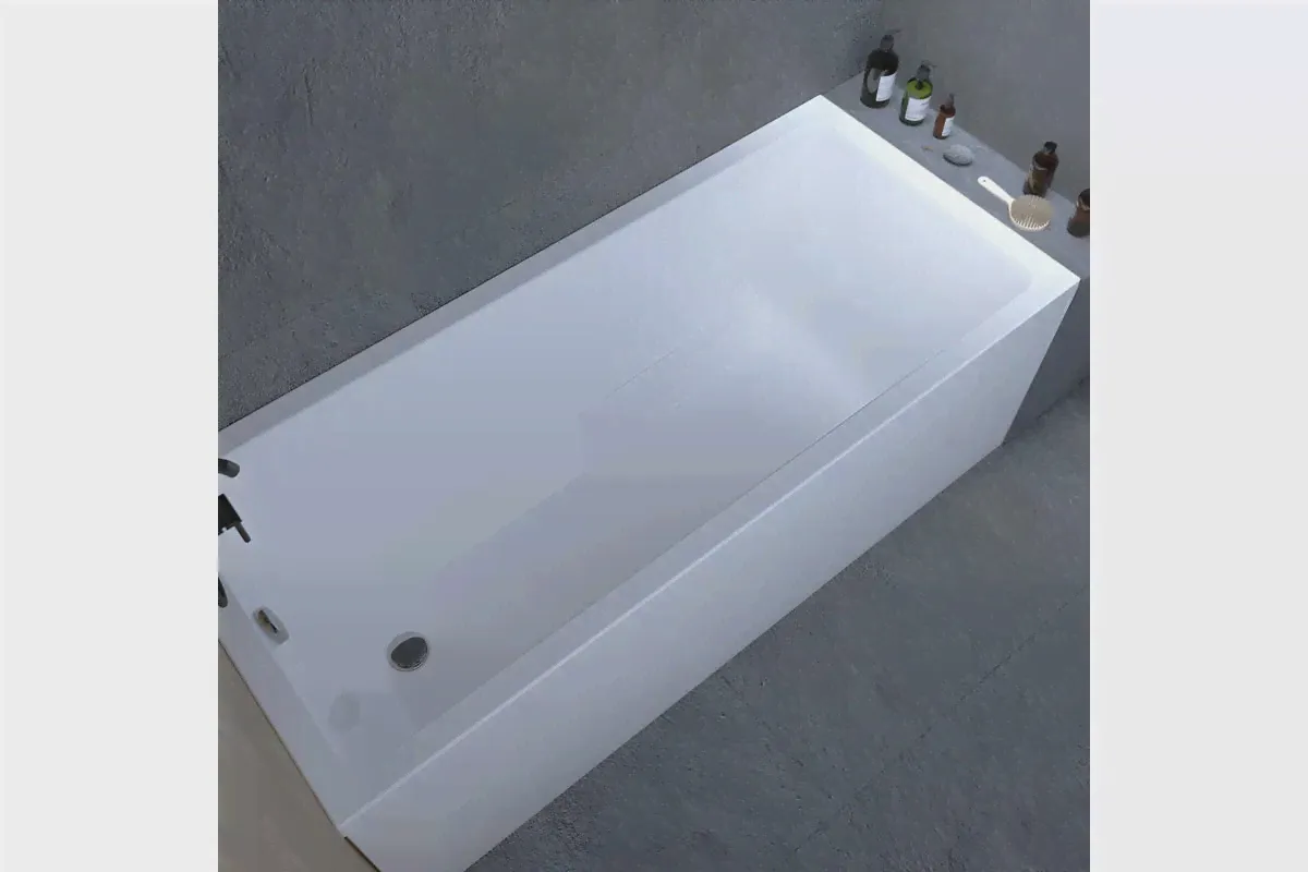 Ванна акриловая Marka One Bianca 180x80 01бья1880 прямоугольная-3