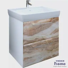 Тумба с раковиной Marka One Visbaden 60П, onyx