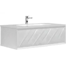 Marka One У73575 Тумба Glace 100П 1 в.я. White (верх)