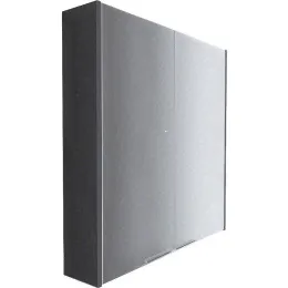 1Marka У92541 Зеркальный шкаф Gaula 60 2д.Black