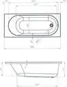 Акриловая ванна Marka One Atlas 170х70