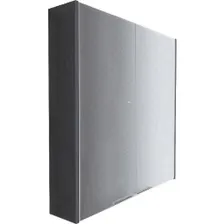 1Marka У92541 Зеркальный шкаф Gaula 60 2д.Black