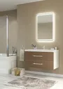 Тумба с раковиной 1MarKa Mix 60 мокко глянец