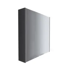 Зеркальный шкаф 1Marka Gaula 60 Black