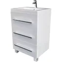 Тумба под раковину Marka One Mix 60Н У75940 Белая