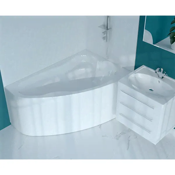 Акриловая ванна Marka One Lil 140x90 R 01лил1490п