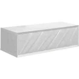 Marka One У73576 Тумба Glace 100П 1 в.я. White (низ)-0