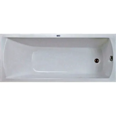 Акриловая ванна Marka One Modern 170x70 см, с ножками