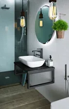 1Marka Столешница Grunge Loft 70 Бетон темно-серый