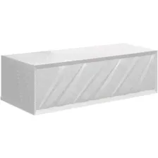 Marka One У73576 Тумба Glace 100П 1 в.я. White (низ)
