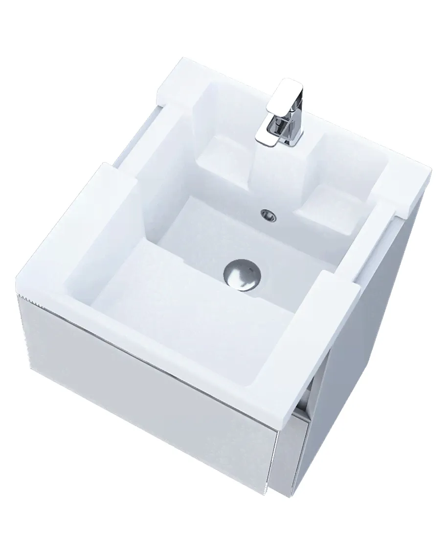 Тумба с раковиной Marka One Bumble 40x30x59 Ц0000001481-0
