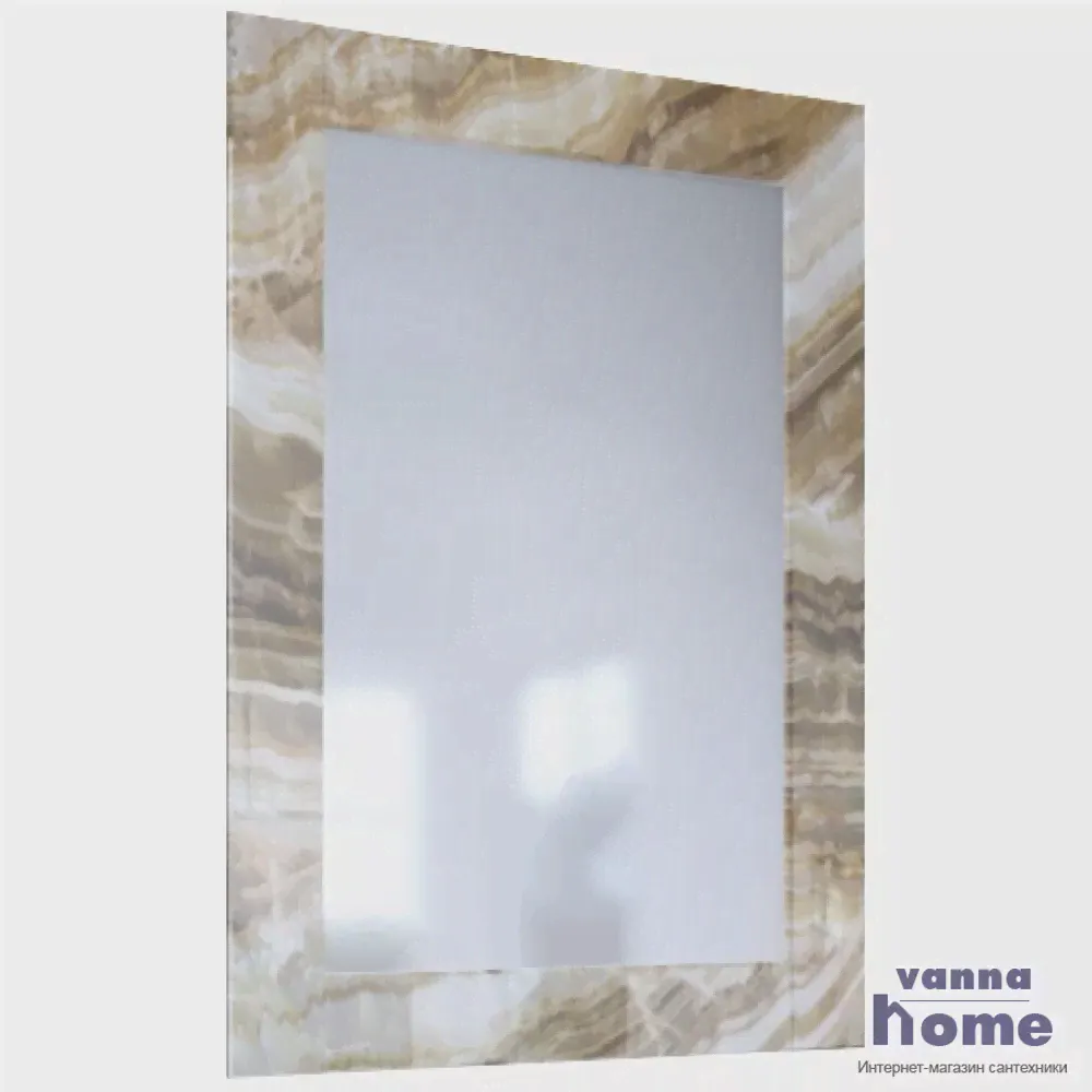 Зеркало Marka One Glass 60 с подсветкой, onyx-0