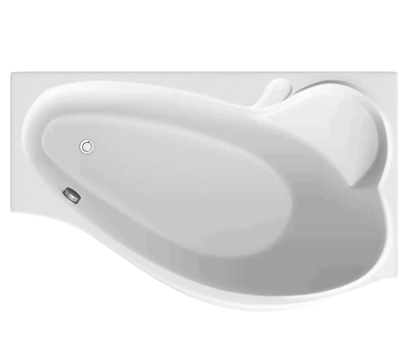 Ванна Marka One Gracia 160х95 R 01гр1695п