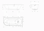 Ванна акриловая Marka One Alisa MG 170х75 R/L
